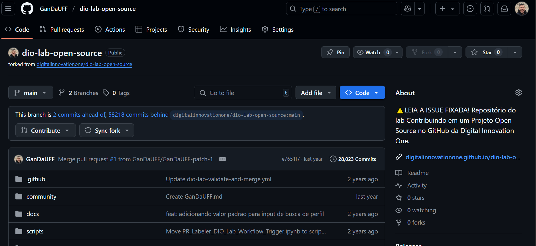 Contribuição open source